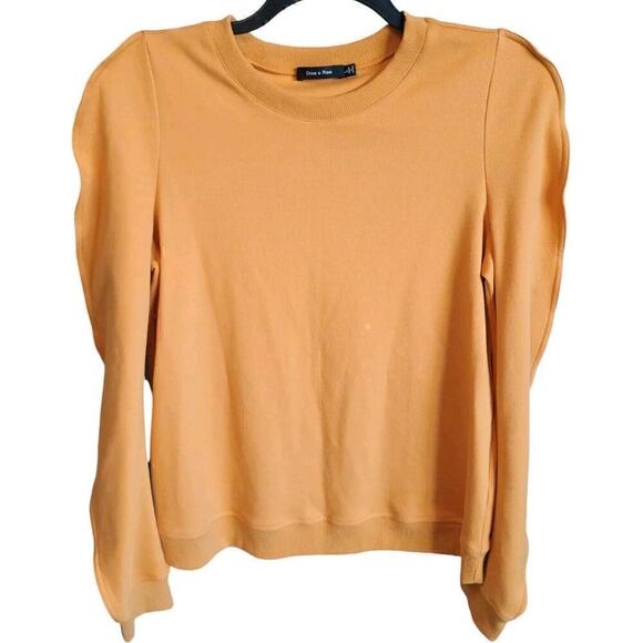 Doe & Rae Sweaters - Doe&Rae Sweater Orange Large